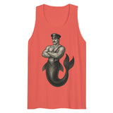 Art Deco Merman (Tank Top)-Tank Top-Swish Embassy