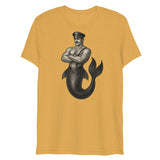 Art Deco Merman (Triblend)-Triblend T-Shirt-Swish Embassy