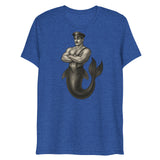 Art Deco Merman (Triblend)-Triblend T-Shirt-Swish Embassy