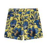 Azure Bloomscape (Shorts)-Shorts-Swish Embassy