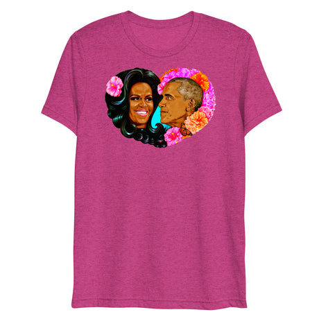 Barack to the Future (Triblend)-Triblend T-Shirt-Swish Embassy