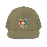 Bear Face Rainbow (Headwear)-Headwear-Swish Embassy