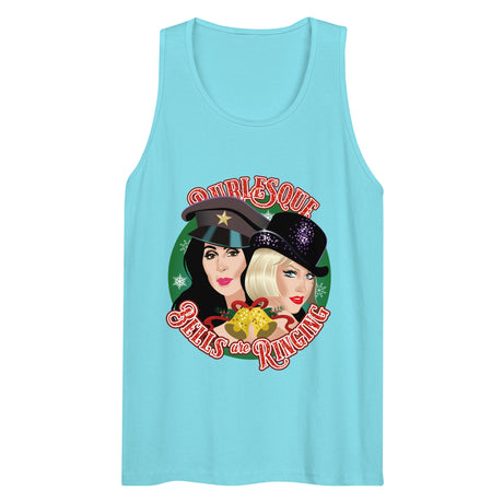 Bells are Ringing (Tank Top)-Christmas Tank Tops-Swish Embassy