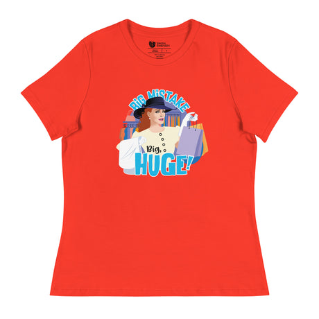 Big Mistake (Women's Relaxed T-Shirt)-Women's T-Shirts-Swish Embassy