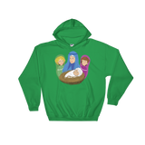 Birth of Cheesecake (Hoodie)-Christmas Hoodies-Swish Embassy