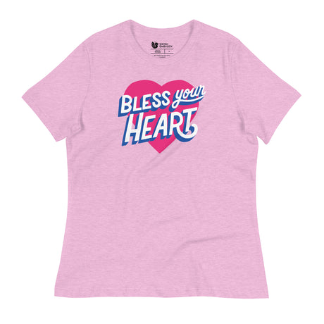 Bless Your Heart (Women's Relaxed T-Shirt)-Women's T-Shirts-Swish Embassy