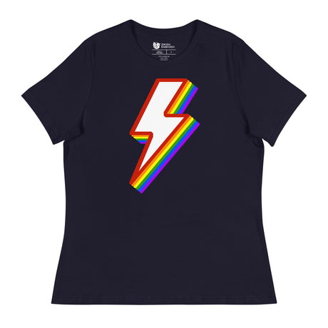 Bolt (Women's Relaxed T-Shirt)-Women's T-Shirts-Swish Embassy