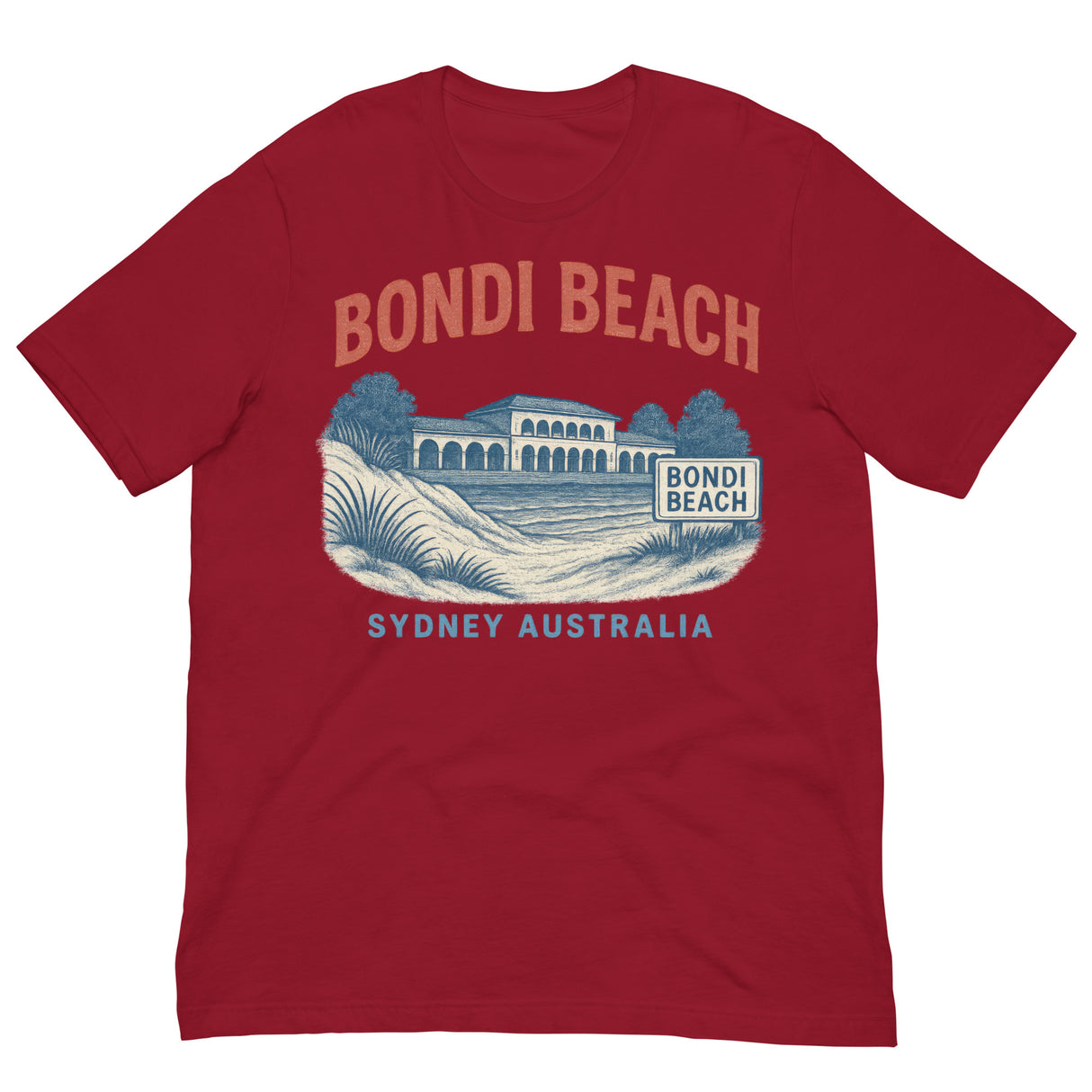 Bondi Beach-T-Shirts-Swish Embassy