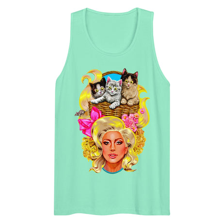 Born This Purrfect (Tank Top)-Tank Top-Swish Embassy