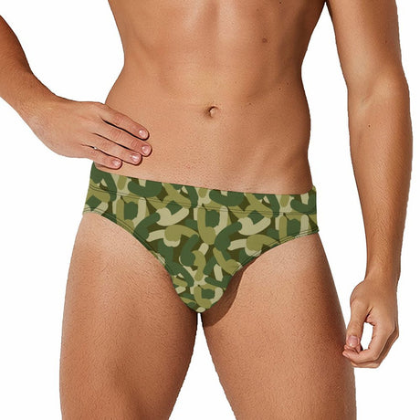 Camo Phallus (Swim Briefs)-Swim Briefs-Swish Embassy