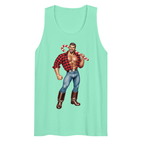 Candy Man (Tank top)-Christmas Tank Tops-Swish Embassy