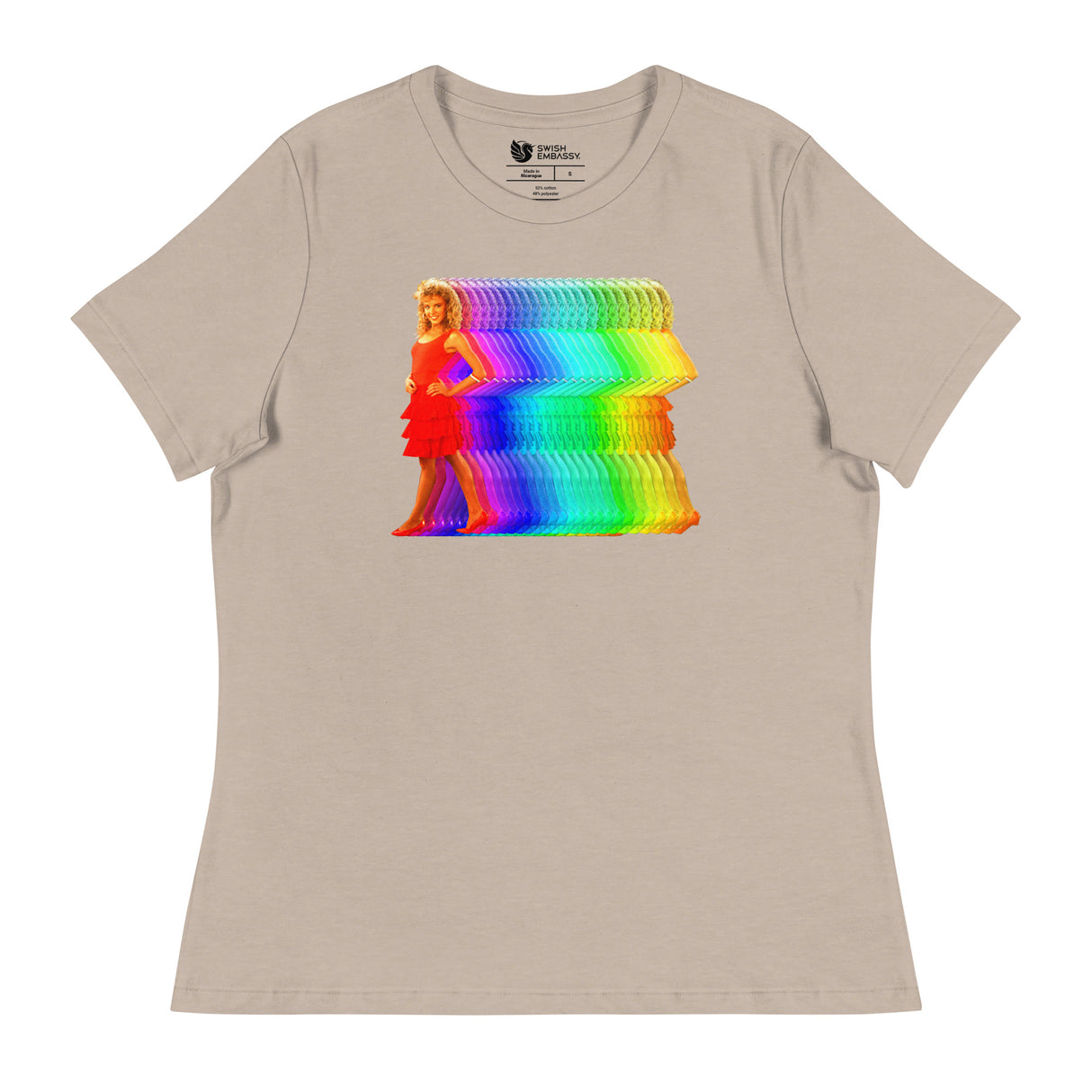 Can’t Get Hue Outta My Head (Women's Relaxed T-Shirt)-Women's T-Shirts-Swish Embassy