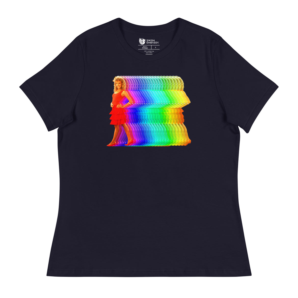 Can’t Get Hue Outta My Head (Women's Relaxed T-Shirt)-Women's T-Shirts-Swish Embassy