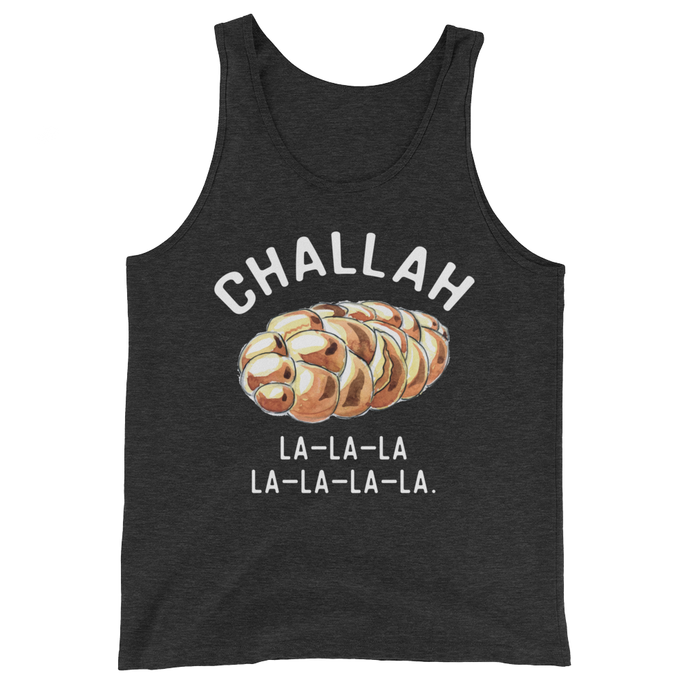 Challah Holidays (Tank Top)-Christmas Tank Tops-Swish Embassy