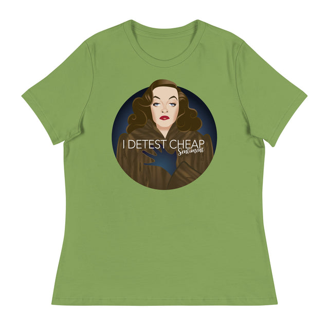 Cheap Sentiment (Women's Relaxed T-Shirt)-Women's T-Shirts-Swish Embassy