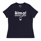 Check Your Battery (Women's Relaxed T-Shirt)-Women's T-Shirts-Swish Embassy