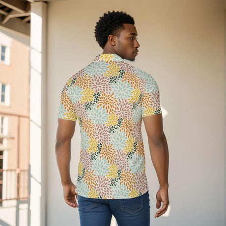 Chrysanthemum (Button Shirt)-Button Shirt-Swish Embassy