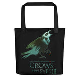 Crows Have Eyes (Tote bag)-Bags-Swish Embassy
