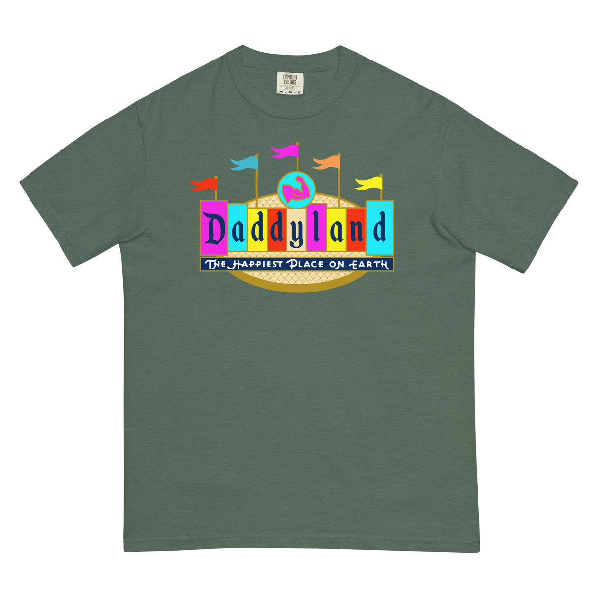 Daddyland (Boxy Tee)-Boxy T-Shirt-Swish Embassy