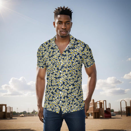 Daisies (Button Shirt)-Button Shirt-Swish Embassy