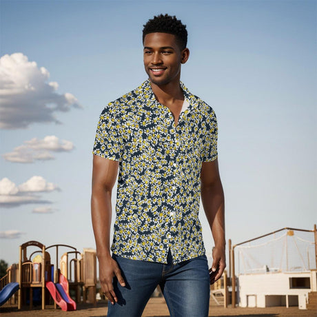 Daisies (Button Shirt)-Button Shirt-Swish Embassy