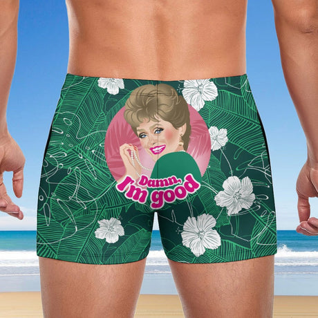 Damn I'm Good (Square Cut Trunks)-Square Cut Trunks-Swish Embassy