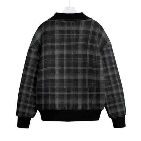 Dark Checks (Fleece Jacket)-Fleece Jacket-Swish Embassy