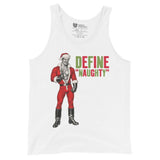 Define Naughty (Tank Top)-Christmas Tank Tops-Swish Embassy