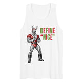 Define Nice (Tank top)-Christmas Tank Tops-Swish Embassy