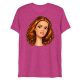 Disgusted Doll (Triblend)-Triblend T-Shirt-Swish Embassy