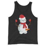 Do You Wanna Build A Snowman (Tank Top)-Christmas Tank Tops-Swish Embassy