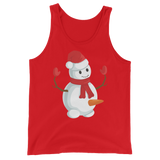 Do You Wanna Build A Snowman (Tank Top)-Christmas Tank Tops-Swish Embassy