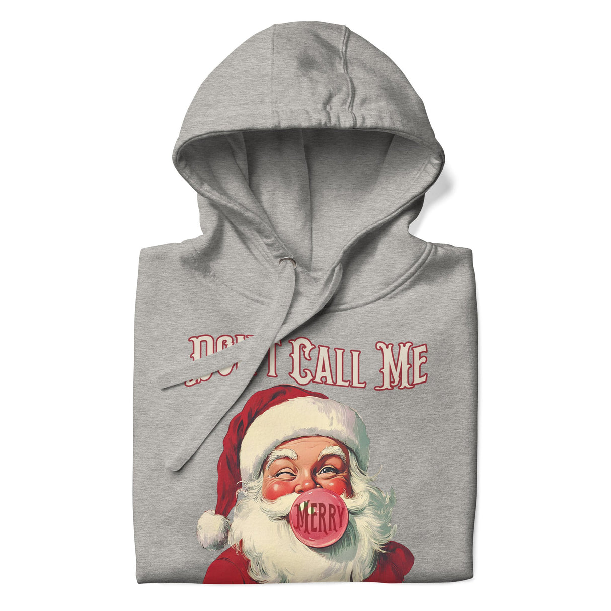 Don't Call Me Merry (Hoodie)-Christmas Hoodies-Swish Embassy