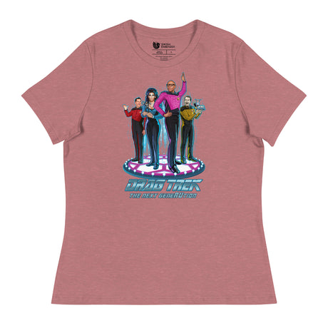 Drag Trek (Women's Relaxed T-Shirt)-Women's T-Shirts-Swish Embassy