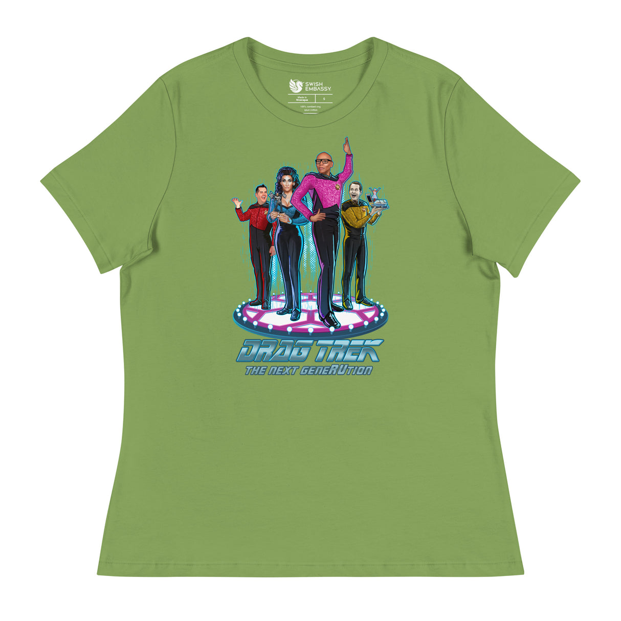 Drag Trek (Women's Relaxed T-Shirt)-Women's T-Shirts-Swish Embassy