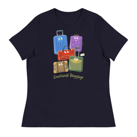Emotional Baggage (Women's Relaxed T-Shirt)-Women's T-Shirts-Swish Embassy