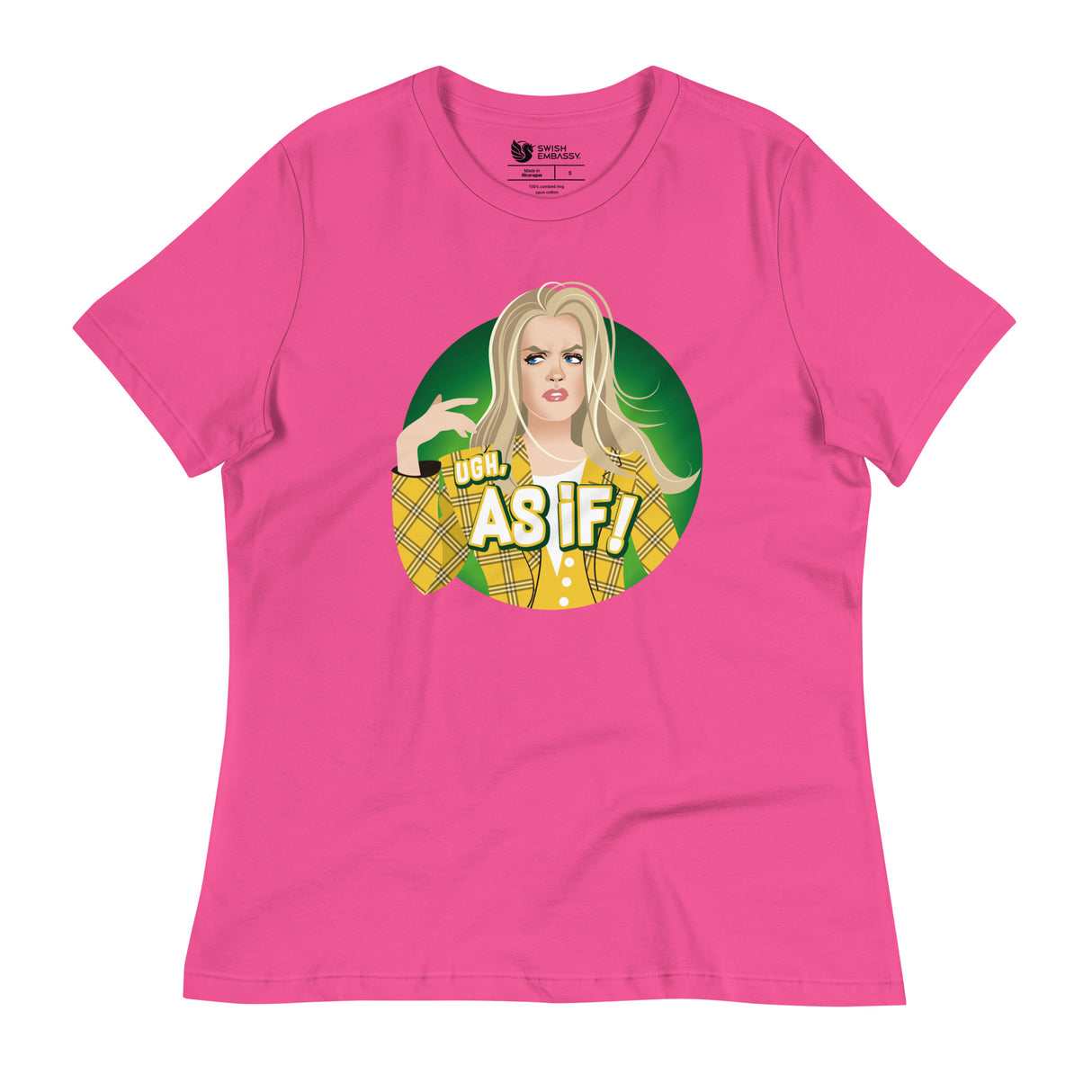 Ew, As If! (Women's Relaxed T-Shirt)-Women's T-Shirts-Swish Embassy