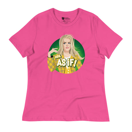 Ew, As If! (Women's Relaxed T-Shirt)-Women's T-Shirts-Swish Embassy