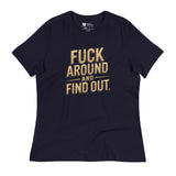 FAFO (Women's Relaxed T-Shirt)-Women's T-Shirts-Swish Embassy