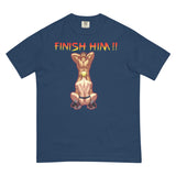 Finish Him (Boxy Tee)-Boxy T-Shirt-Swish Embassy