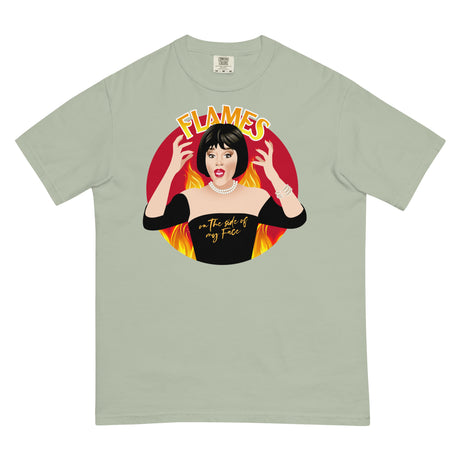 Flames (Boxy Tee)-Boxy T-Shirt-Swish Embassy