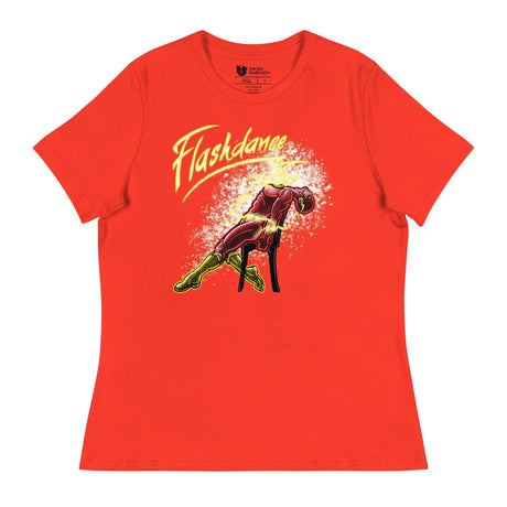 Flashdance (Women's Relaxed T-Shirt)-Women's T-Shirts-Swish Embassy