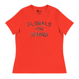 Florals for Spring (Women's Relaxed T-Shirt)-Women's T-Shirts-Swish Embassy