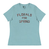 Florals for Spring (Women's Relaxed T-Shirt)-Women's T-Shirts-Swish Embassy