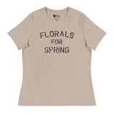 Florals for Spring (Women's Relaxed T-Shirt)-Women's T-Shirts-Swish Embassy