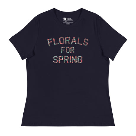 Florals for Spring (Women's Relaxed T-Shirt)-Women's T-Shirts-Swish Embassy