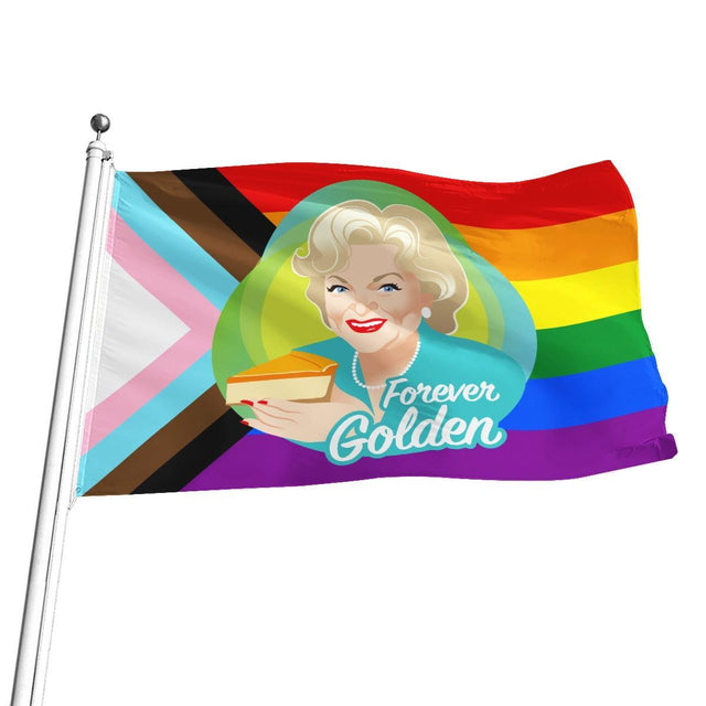 Forever Golden (Flag)-Flag-Swish Embassy