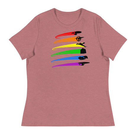 Galactic Pride (Women's Relaxed T-Shirt)-Women's T-Shirts-Swish Embassy