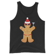 Gingerbread Circuit Man (Tank Top)-Christmas Tank Tops-Swish Embassy