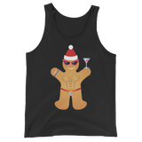 Gingerbread Circuit Man (Tank Top)-Christmas Tank Tops-Swish Embassy